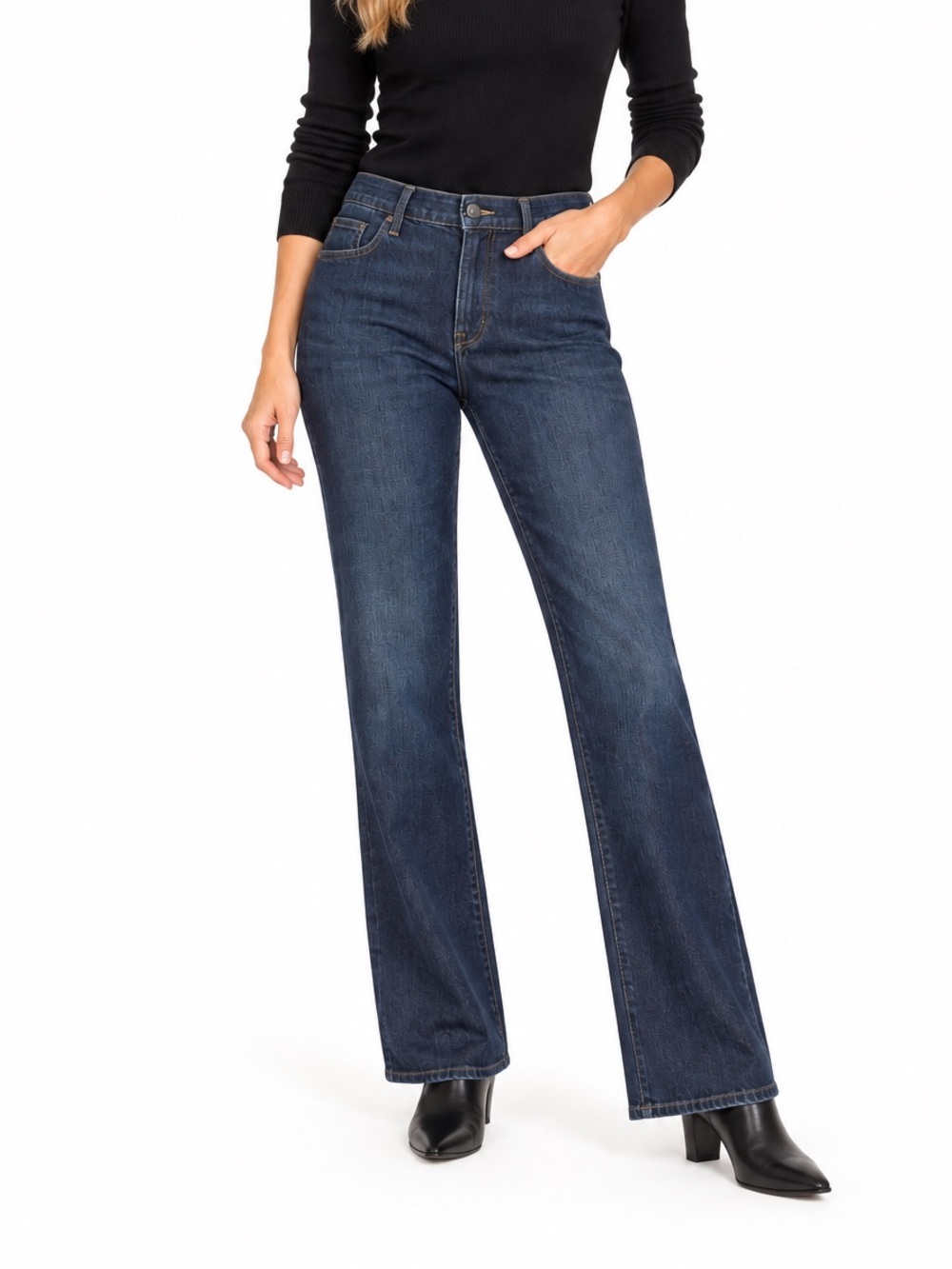 Gloria Vanderbilt Alyson Bootcut Jeans Dark Wash | Size 18 Average